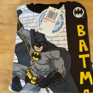 2pc toddler Batman warm fleece pajama set. NWT
